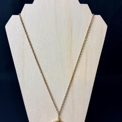 Rare Vintage Gold Plated Silver Incredible Hulk Coin Necklace