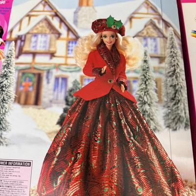 5 In Box Unopened Barbie Dolls