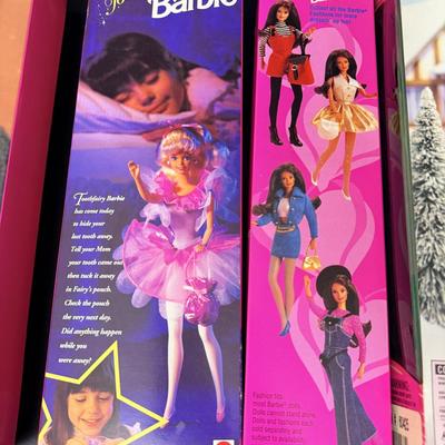 5 In Box Unopened Barbie Dolls