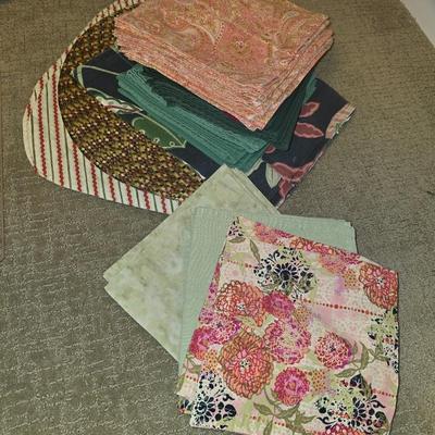 Napkins and placemats