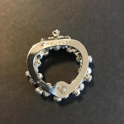 Sale Photo Thumbnail #50: Beautiful reliance multi color rhinestone scarf clip /pendant please see attached photos