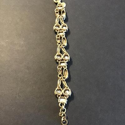 Sale Photo Thumbnail #66: Gorgeous j crew bracelet with large rhinestones Please see attached photos
