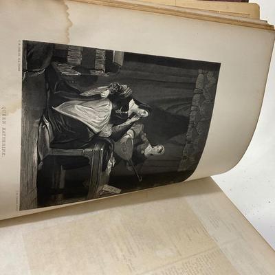 321 Two Volumes of The Works of Shakespeare with notes by Charles Knight