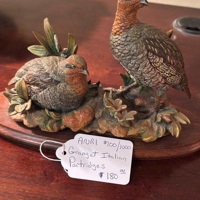 Italian Partridge Carving