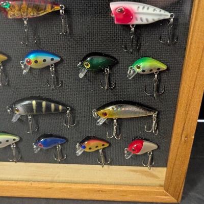 Fishing Lure Shadow Box