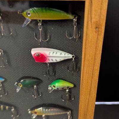 Fishing Lure Shadow Box