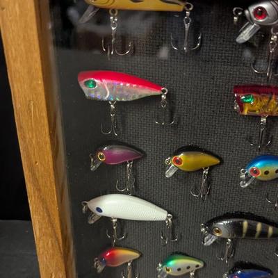 Fishing Lure Shadow Box