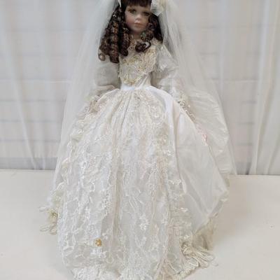 Porcelain Bride Doll From The J. Misa Collection