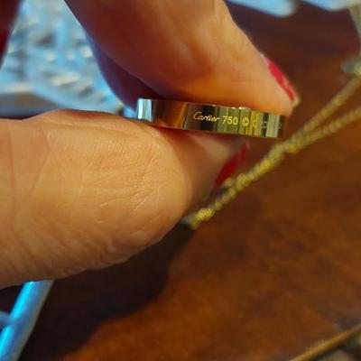 Cartier Love necklace