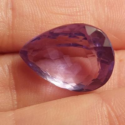 IGI CERTIFIED NATURAL AMETHYST 16.35CT