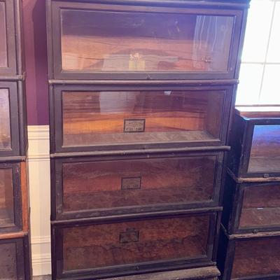 Wernicke Company The Globe-Wernicke 4 Unit Barrister Bookcase