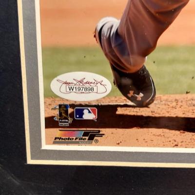 Framed Ivan Nova Autographed 8x10 Photo - JSA Authenticated - Yankees Pitcher