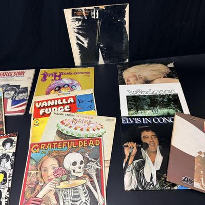 Vinyl Record Collection - Grateful Dead, Stones, Beatles & More!