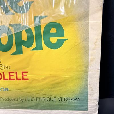 Vintage Movie Poster c1970: Boris Karloff - Snake People