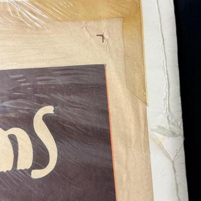 Vintage Movie Poster - c1952 The Leopard Man