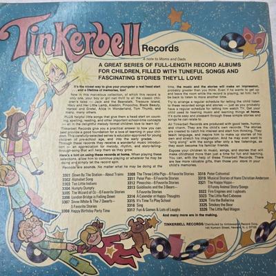 Vintage Tinkerbell Records “The Little Red Wagon” Children’s Story & Songs LP 33⅓ RPM