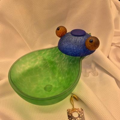 Sale Photo Thumbnail #165: Made in Poland, Hand Blown, signed 
Retails at $850.00

6 x `13 x 6 inches