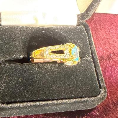 1-14K Stamped Ring-see paperwork