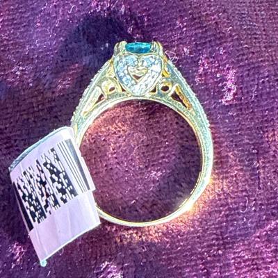 1-14K Stamped Ring-see paperwork