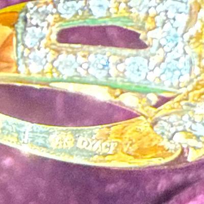 1-14K Stamped Ring-see paperwork