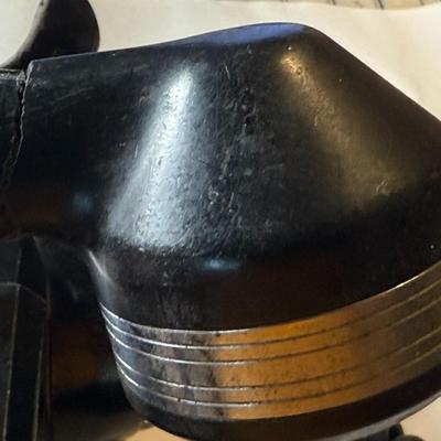 Vintage Black Rotary Style Wall Phone Preowned from an Estate as Pictured.