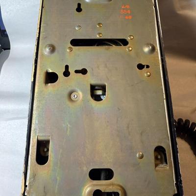 Vintage Black Western Electric Bell System Rotary Wall Phone Preowned from an Estate as Pictured.