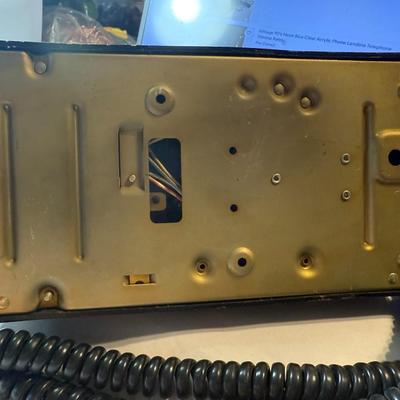 Vintage Black Western Electric Bell System Rotary Wall Phone Preowned from an Estate as Pictured.