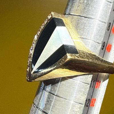 9-14 K stamped ring – size 5.5