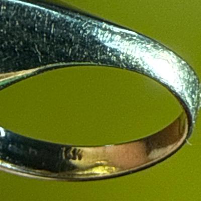 9-14 K stamped ring – size 5.5