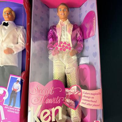4 Unopened Ken Dolls