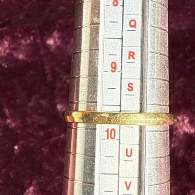 10-14kstamped/size 9.75/3.78g