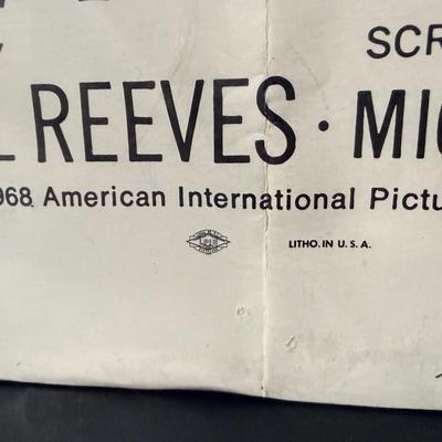 The Conqueror Worm (2nd poster) c1968