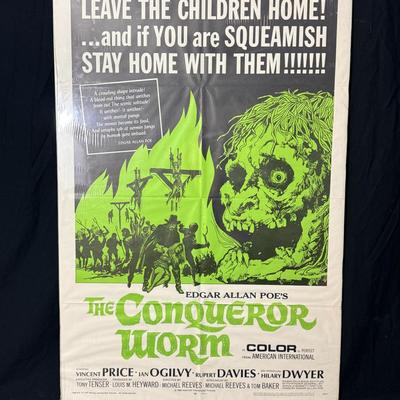 The Conqueror Worm (2nd poster) c1968