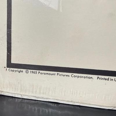 Vintage Harlow Movie Poster c1965