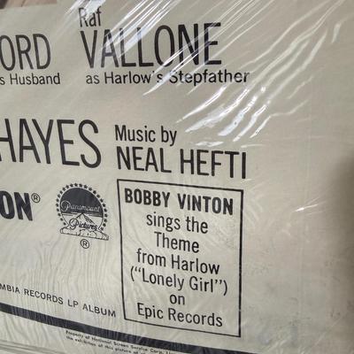 Vintage Harlow Movie Poster c1965