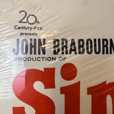 Vintage Movie Poster - c1960 'Sink The Bismarck'