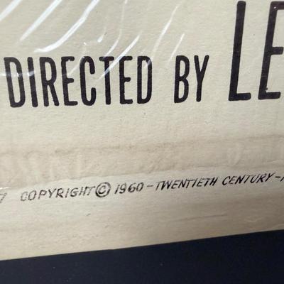 Vintage Movie Poster - c1960 'Sink The Bismarck'