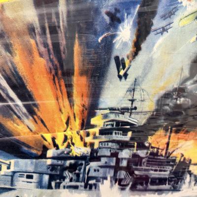 Vintage Movie Poster - c1960 'Sink The Bismarck'