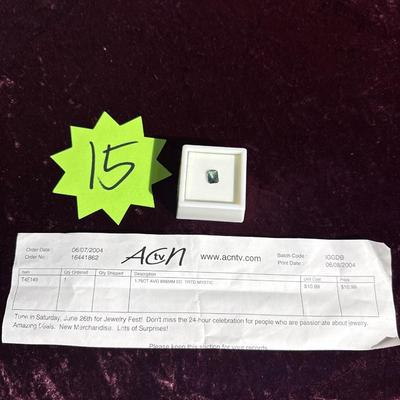 15-1.75CT AVG 8x6mm EC TRTD MYSTIC TOPAZ