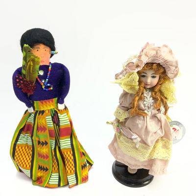 328 Lot of Various Dolls