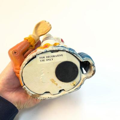 566 Vintage Reproduction Clown Coin Bank