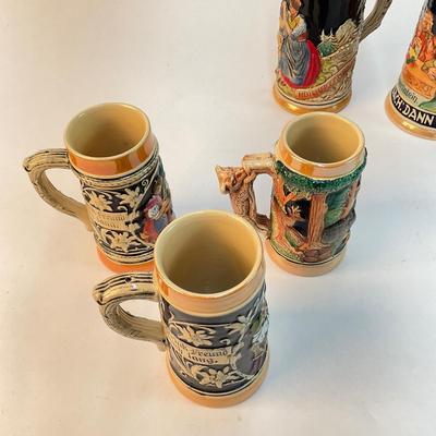 567 Lot of German Steins