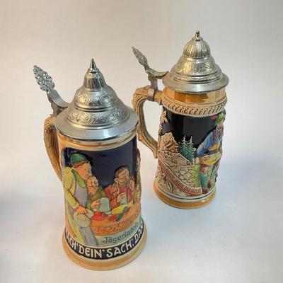 567 Lot of German Steins