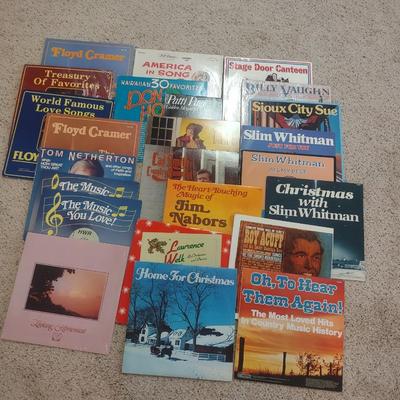 VARIETY OF MUSIC ON VINYL RECORD ALBUMS