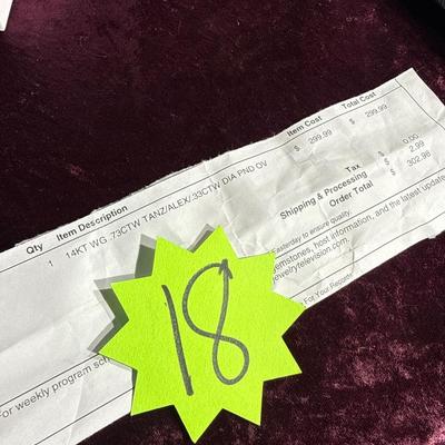 Sale Photo Thumbnail #114: 18-14K stamped pendant-see paperwork