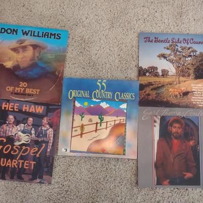 COUNTRY CLASSICS ON VINYL RECORD ALBUMS