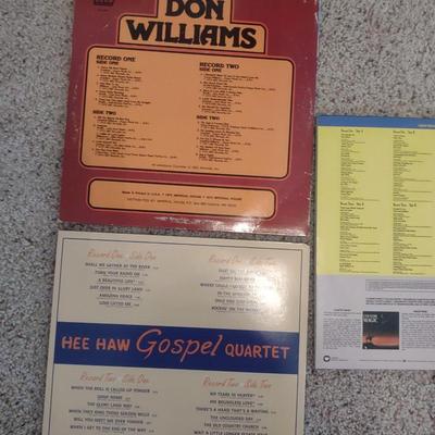 COUNTRY CLASSICS ON VINYL RECORD ALBUMS