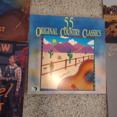 COUNTRY CLASSICS ON VINYL RECORD ALBUMS