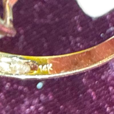 Sale Photo Thumbnail #130: 20-14K Stamped Ring/size 7

4.76 g
