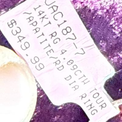 Sale Photo Thumbnail #125: 20-14K Stamped Ring/size 7

4.76 g